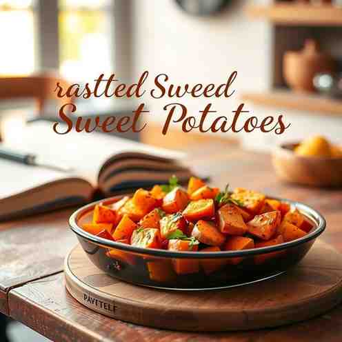 Roasted Sweet Potatoes - Easy Batata Doce Recipe